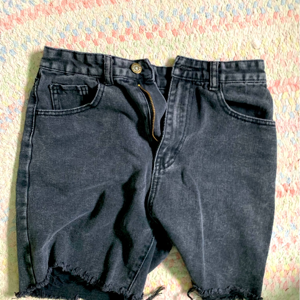 Black jean shorts SHEIN size XS